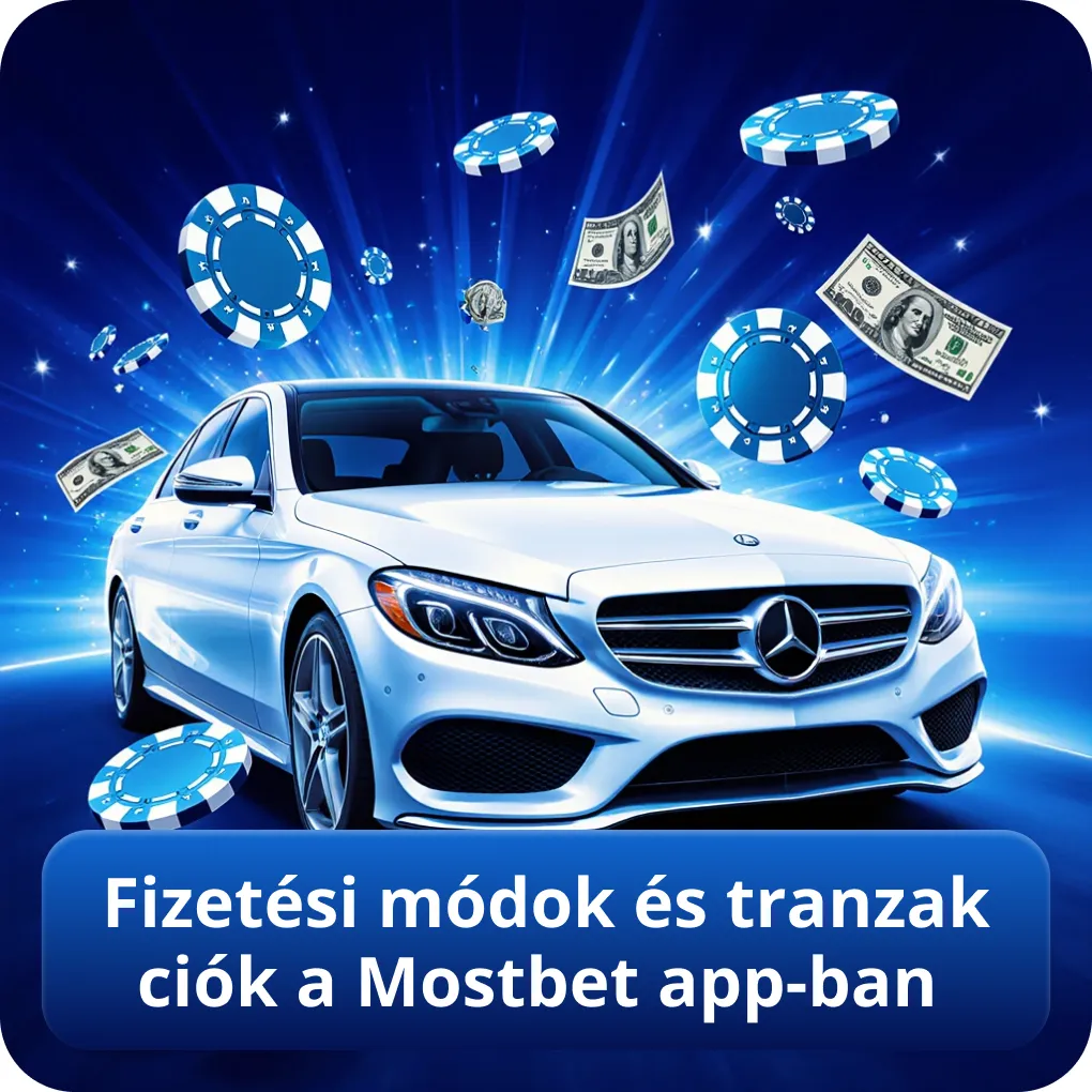 Fizetési módok és tranzakciók a Mostbet app-ban